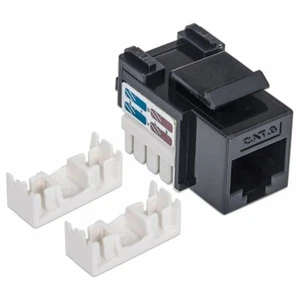 Frutto Keystone RJ45 Cat.6 UTP non schermato Nero - Foto 1 di 1