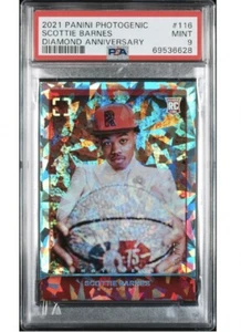 21-22 Photogenic Scottie Barnes Rookie Diamond Anniversary /75 PSA 9 POP 9 - Picture 1 of 3