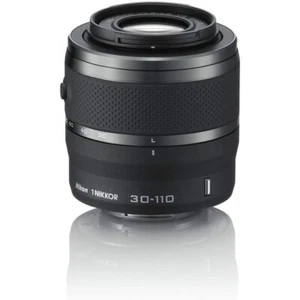 Nikon 1 NIKKOR VR 30-110mm F3.8-5.6 Teleobjetivo Zoom Lente Negro Formato CX - Imagen 1 de 1