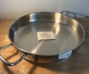 PLATO REDONDO LACOR CHEF 40 cm 10 lit. (#50640). Acero inoxidable 18/10 - Imagen 1 de 4