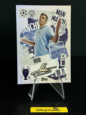 Rodri Manchester City 2024/25 Topps Match Attax “Man of The Match” #397 - Imagen 1 de 2
