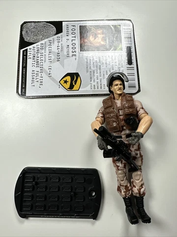 GI Joe Cobra ROC Rise Of Cobra Figure Lot 2009 TRU Exclusive Footloose Cover