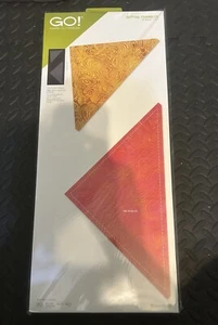 ACCUQUILT GO FABRIC CUTTING DIE SETTING TRIANGLES #55553. 10” Finished - Picture 1 of 4