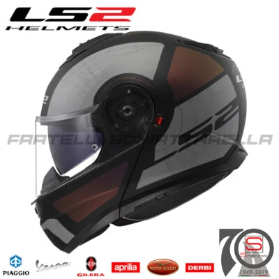 Casco Helmet Modulare Apribile P/J LS2 FF908 Strobe II Orion Nero Viola Blu 5... - Immagine 1 di 2