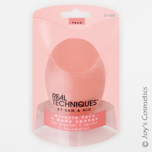 1 REAL TECHNIQUES Miracle Face + Body Sponge Large "RT-1489" *Joy's cosmetics*