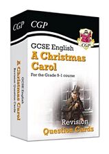 GCSE English - A Christmas Carol Revision Question Cards: ideal ... by CGP Books