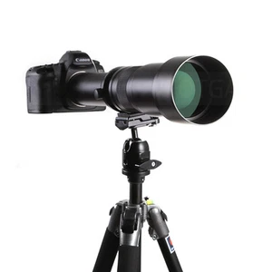 650-1300mm f8-16 Telephoto Zoom Lens For Canon Nikon Sony Pentax+T Mount Adapter - Imagen 1 de 18