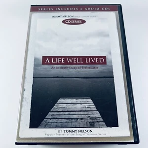 A Life Well Lived Tommy Nelson Bible Study CD Series 6-Disc Set Audiobook - Picture 1 of 8