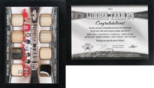 2021-22 Leaf Lumber Team 8's Relics Bronze /25 Bobby Hull Stan Mikita Glenn Hall