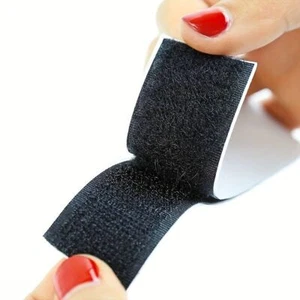 Klettband Set Hakenband + Flauschband selbstklebend extra stark Klettverschluss - Bild 1 von 9