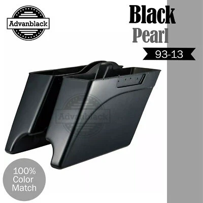 Parte inferior de alforjas extendidas Black Pearl para Harley Touring 1993-2013 Foto 1 de 4