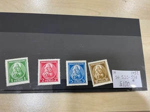 Hungría SELLOS 1932 SG.535-538 MLH a1000 - Imagen 1 de 6