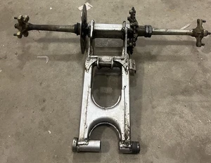 1988-2002 Yamaha Blaster 200 Rear Swingarm with Axle and Rotor Complete Rear End - Picture 1 of 19
