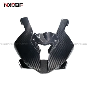 For 2009-2014 BMW S1000RR Carbon Fiber Front Air Intake Ram Headlight Fairing - Picture 1 of 4