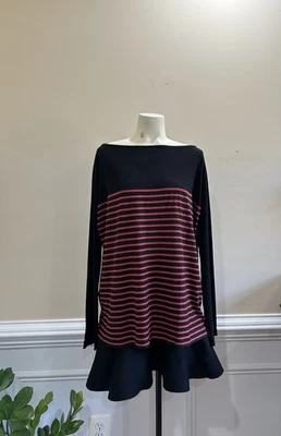 Sonia Rykiel Stripe Boatneck Top Women No size - Image 1 of 4