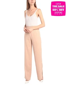 RRP€645 FABIANA FILIPPI Crepe Straight Trousers IT40 US-XS UK8 S Made in Italy - Picture 1 of 6