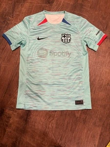 Nike Kids FC Barcelona 3rd Jersey Kids Jersey T-shirt, M (137-147см) - Picture 1 of 5