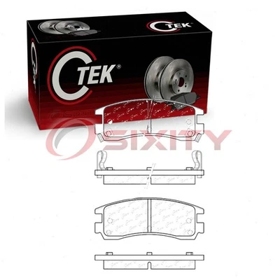 Conjunto de pastilhas de freio a disco traseiras Centric para 1993-1998 Saturn SW2 Braking Stopping ja - Imagem 1 de 4