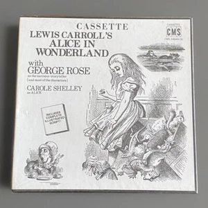 Alice in Wonderland Cassettes Rose Narrator & Shelley As Alice SEALED Ships Free - Picture 1 of 3