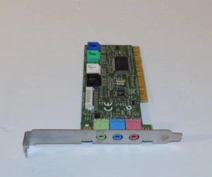 Tarjeta de sonido de audio Creative Technology CT5807 CLREV: B PCI - Imagen 1 de 2
