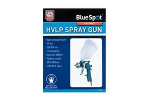 Bluespot HVLP Gravity Feed Air Paint Spray Gun 600ml Cup With 1.5mm Nozzle 07910 - Picture 1 of 2