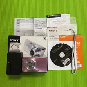 Sony Cybershot DSC-W350 Pink 14.1 MP 4X Optical Zoom Digital Camera - Picture 1 of 9