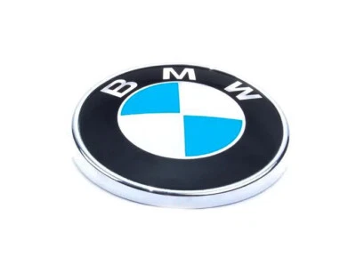 BMW E82 E88 1-SERIES REAR TRUNK BMW EMBLEM DECAL BADGE NEW 128I 135I 1M GENUINE - Image 1 of 2