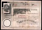 1890  Arizona Terr -  Helicon Mining & Milling  -  EX RARE Stock Certificate