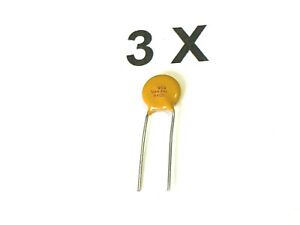 Varistor, RMS 95V, DC 125V, 25A, puls 2500A, Typ 2322 594 9506, 3 Stück