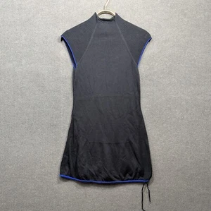 Armani Exchange abito donna grande maglione leggero orlo con coulisse a costine - Foto 1 di 11