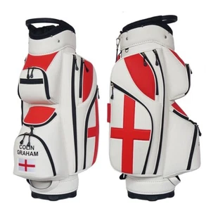 England Flag custom golf cart bag - fully customized with your name and logos - Picture 1 of 1