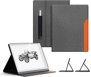 Case for Remarkable 2 Paper Tablet 10.3" 2020 Released, Fabric Folio Cover with - Picture 1 of 7