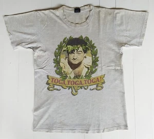 Vintage 90s Animal House Toga John Belushi Movie T-Shirt Size Medium - Picture 1 of 6
