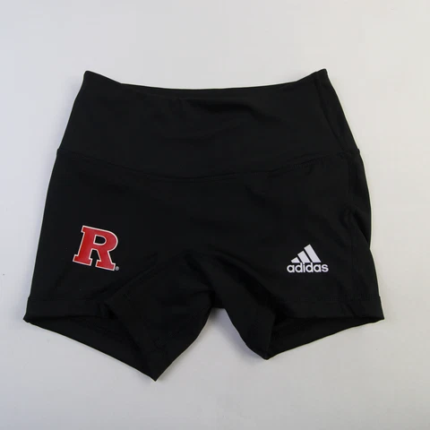 Rutgers Scarlet Knights adidas Compression Shorts Women's Black New Cover