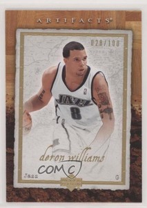 2007-08 Upper Deck Artifacts Gold /100 Deron Williams #95
