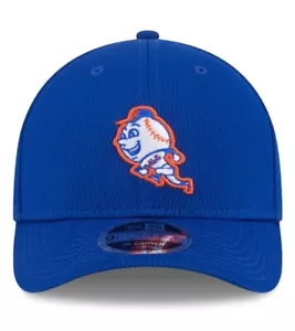 New York Mets New Era Men's League 9Forty Adjustable MLB Baseball Hat Cap Royal - Picture 1 of 5
