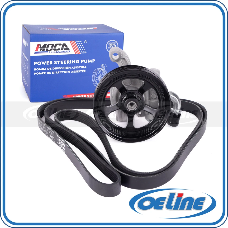 Bomba de dirección asistida correa serpentina para GMC Acadia Enclave Traverse OutlooK 3,6 L Foto 1 de 4