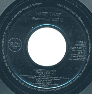 Take That Relight My Fire - 45T x 1 - Photo 1/2