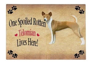 Tabla de cortar de vidrio para perro Telomian cocina picar verduras queso Halloween - Imagen 1 de 6