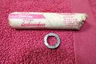 *NOS* 1930s 25 Stelco 5/8" SPRING LOCK WASHERS ROLL Coin Pack Steel bolt nut VIS