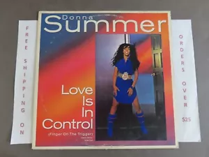 DONNA SUMMER LOVE IS IN CONTROL W/ INSTRUMENTAL 1982 12" SINGLE QUEEN OF DISCO - Picture 1 of 2