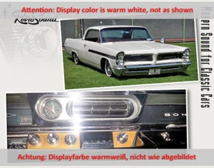 Per Pontiac Bonneville 1963 Radio DAB+ UKW FM Bluetooth AUX-In - Picture 1 of 8