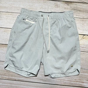 Vuori Shorts Mens Size Medium Gray 7” Unlined Athletic Gym Workout #6636 - Picture 1 of 6