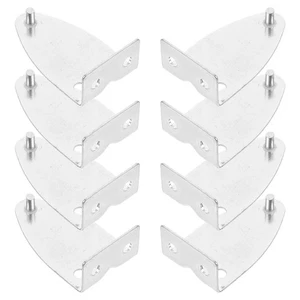8 Pcs Metal Venetian Blind Positioning Hook Hold down Brackets Windows Blinds - Bild 1 von 12