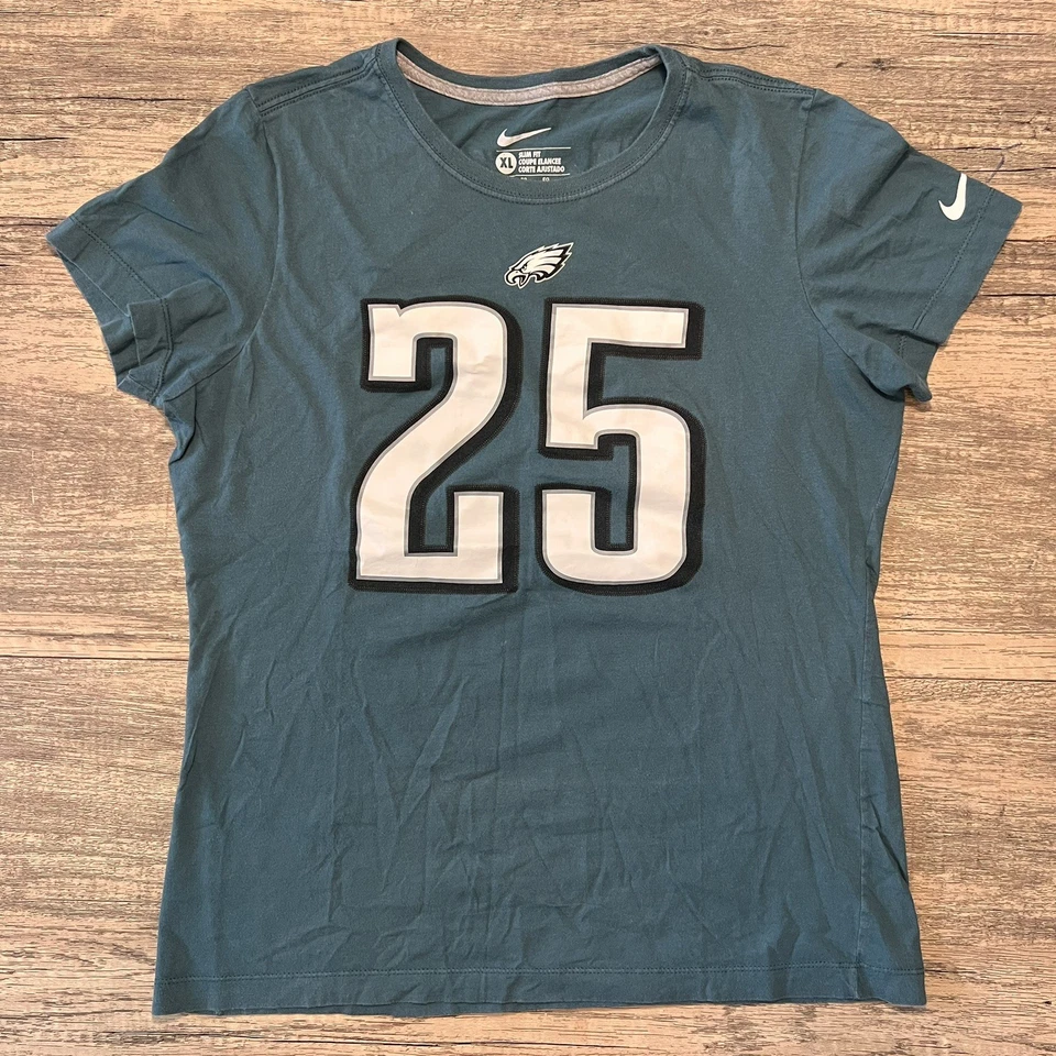 Camiseta Para Mujer Nike Philadelphia Eagles LeSean McCoy Verde Calce Ajustado XL Foto 1 de 4