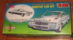 Kit de techo rígido Johan 1962 Oldsmobile Super 88 # 4762 3 en 1 1/25 Jo-Han sin construir 62 - Imagen 1 de 10