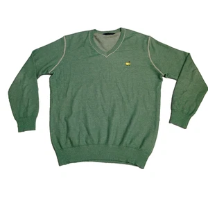 Pull Clubhouse Collection m vert golf golf maîtres Augusta coton cashmer - Photo 1/13
