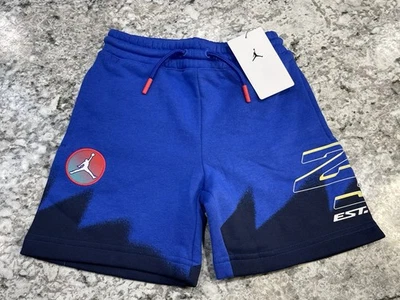✅ $48 Michael Air Jordan Nike Jumpman Boys S (5) Shorts Hyper Royal Blue NWT 💯 - Image 1 of 4
