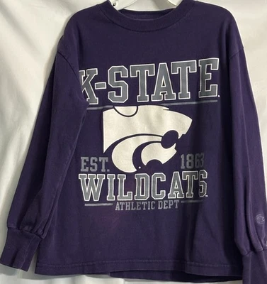 Camisa manga larga K-State Wildcats juvenil X-pequeña 4/5 Leer más Foto 1 de 4
