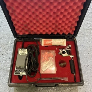 Vintage Spaulding & Rogers Tattoomaschine Netzteil getestet mit Extras - Bild 1 von 13
